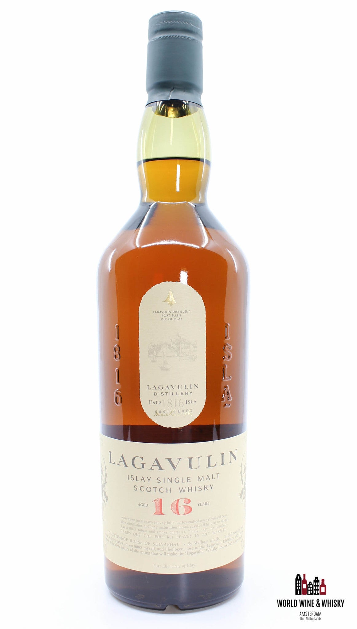 Lagavulin 16 Years Old (Port Ellen - Isle of Islay) 43% 700ml - WORLD WINE WHISKY 