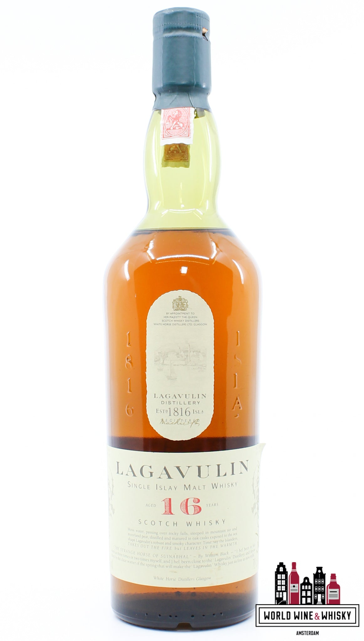 Lagavulin 16 Years Old - White Horse Distillers 43% - WORLD WINE WHISKY 