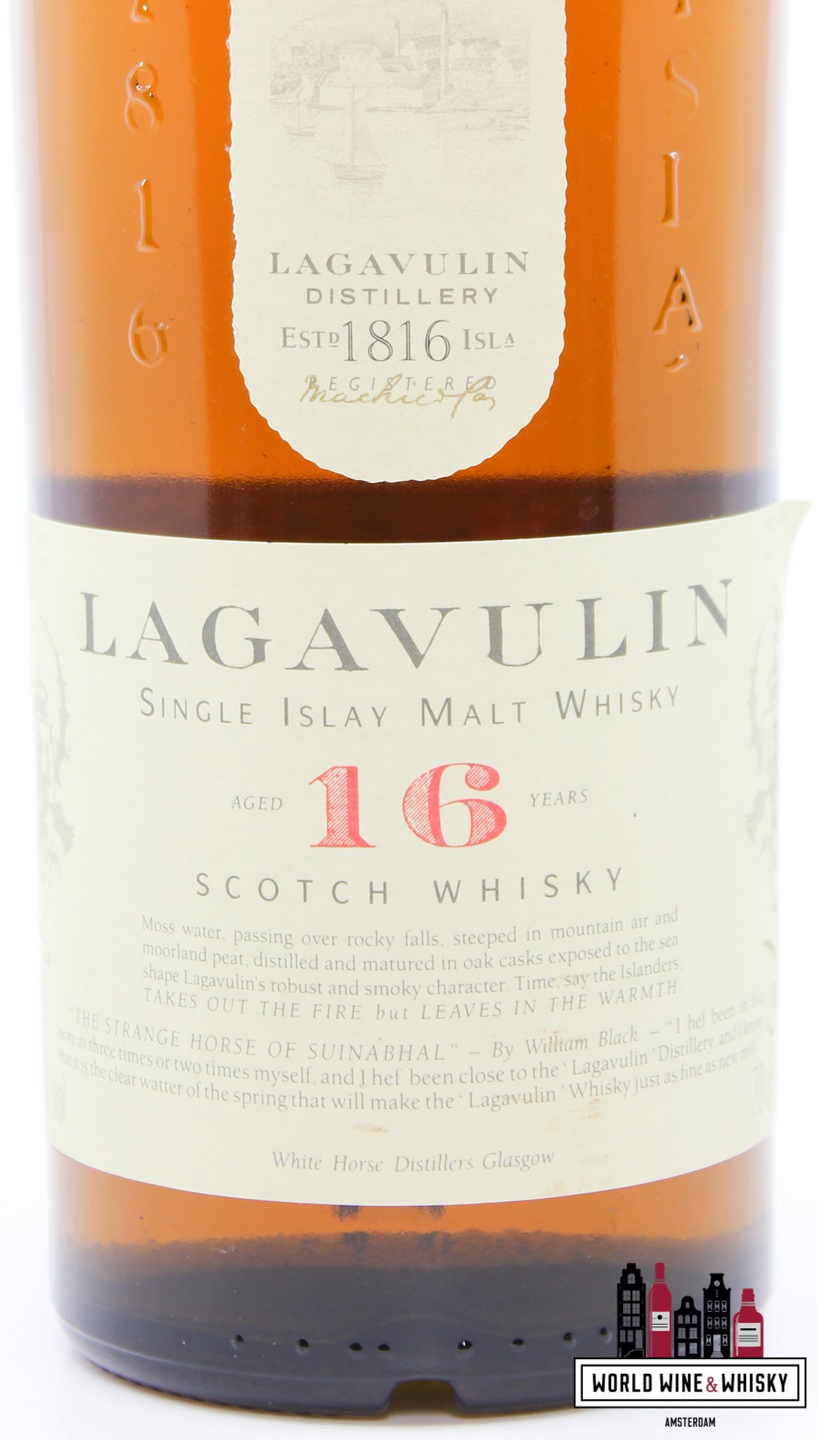 Lagavulin 16 Years Old - White Horse Distillers 43% - WORLD WINE WHISKY 
