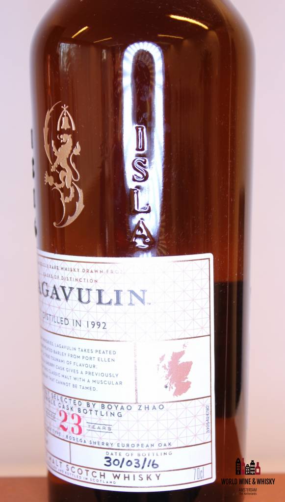Lagavulin 23 Years Old 1992 2016 55.7% and Talisker 26 Years Old 1990 2016 53.3% (set) - WORLD WINE WHISKY 