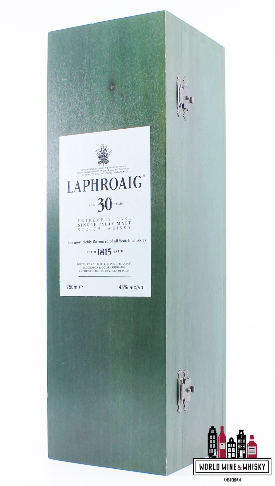 Laphroaig 30 Years Old 1975 2006 - Extremely Rare 43% 700ml - WORLD WINE WHISKY 