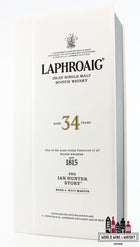 Laphroaig 34 Years Old 1987 2021 - The Ian Hunter Story - Book 4: Malt Master 46.2% - WORLD WINE WHISKY 
