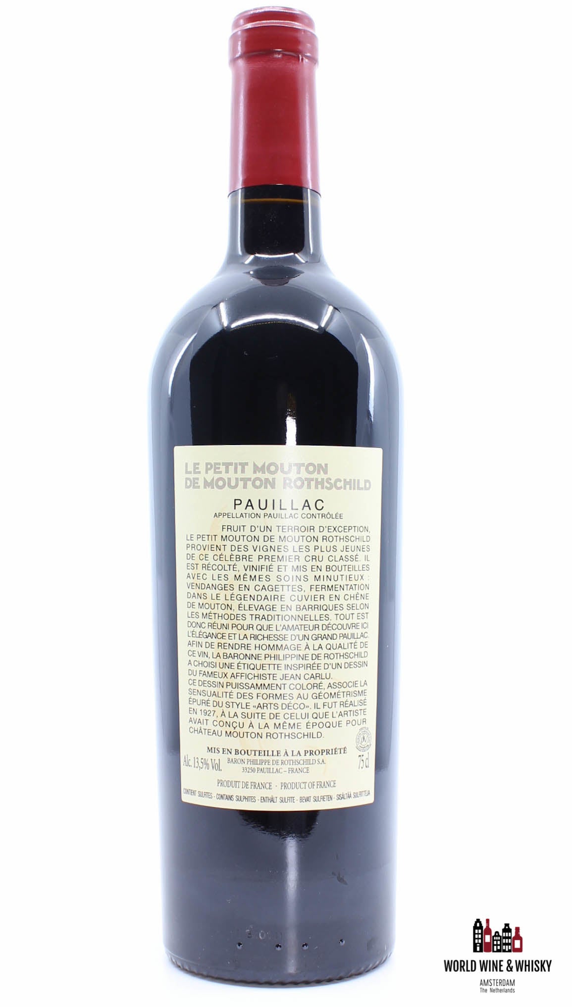 Le Petit Mouton de Mouton Rothschild 2017 (in OWC) - WORLD WINE WHISKY 