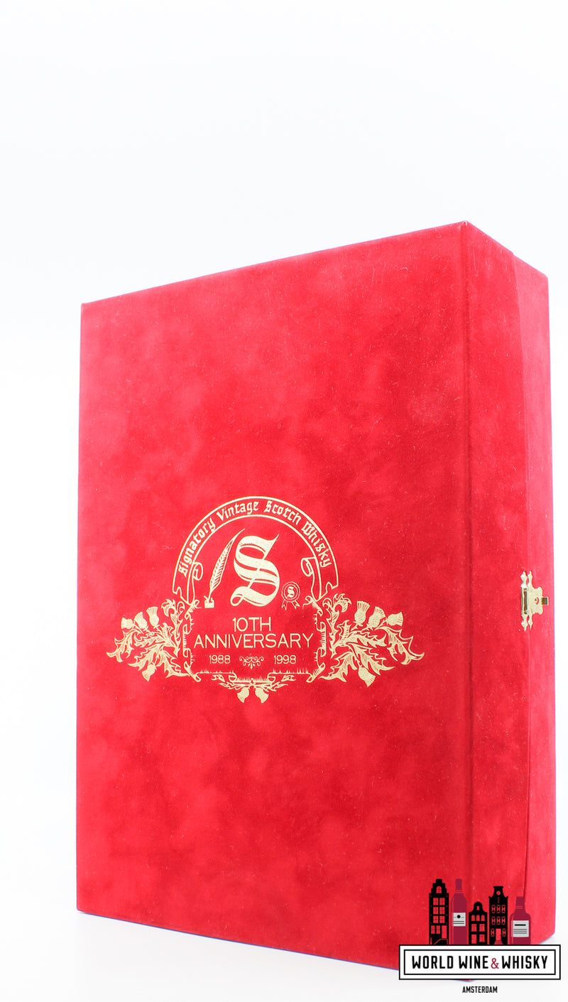 Littlemill 32 Years Old 1965 1998 - 10th Anniversary - Signatory Vintage - Cask 5275 49.1% (1 of 192) - WORLD WINE WHISKY 