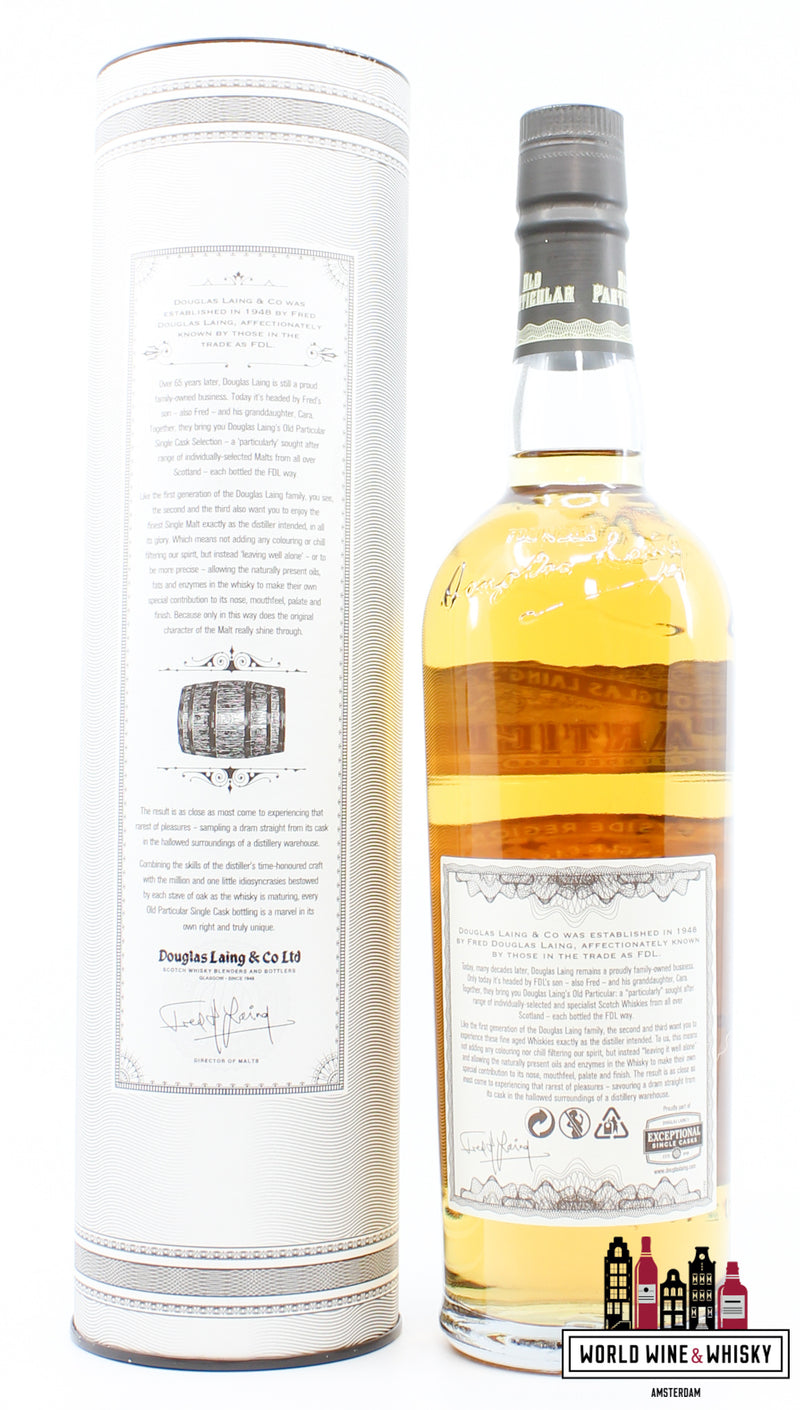 Longmorn 25 Years Old 1994 2020 - Old Particular - Cask DL13921 - Douglas Laing 60.1% (1 of 242) - WORLD WINE WHISKY 