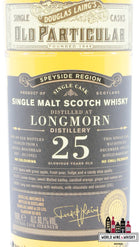 Longmorn 25 Years Old 1994 2020 - Old Particular - Cask DL13921 - Douglas Laing 60.1% (1 of 242) - WORLD WINE WHISKY 