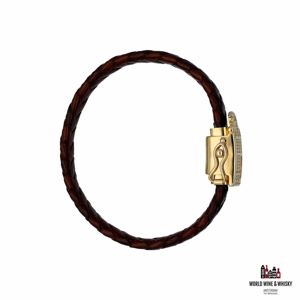 Luxury golden Amsterdam canal house bracelet jewelry - Resident - WORLD WINE WHISKY 