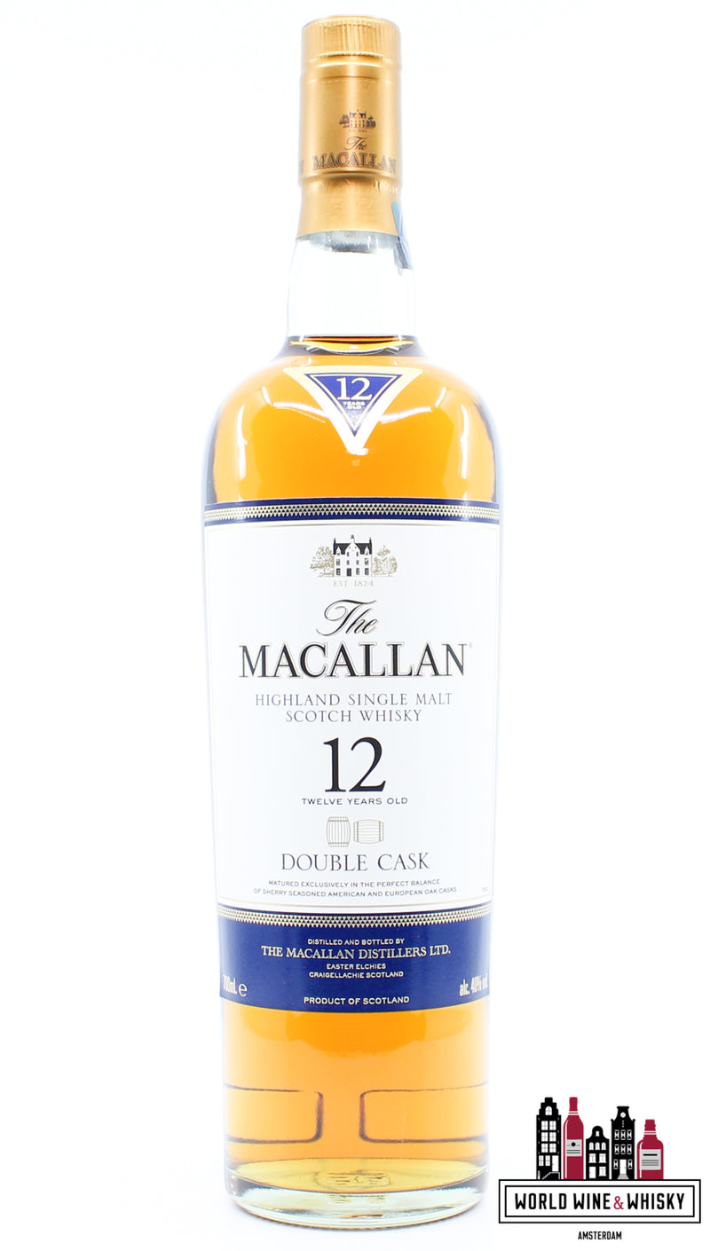 Macallan 12 Years Old - Double Cask 40% 700ml - WORLD WINE WHISKY 