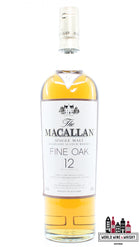 Macallan 12 Years Old - Fine Oak 40% - WORLD WINE WHISKY 