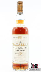 Macallan 12 Years Old Sherry Wood - Old bottling - Supplied for Duty Free only 43% 750ml - WORLD WINE WHISKY 