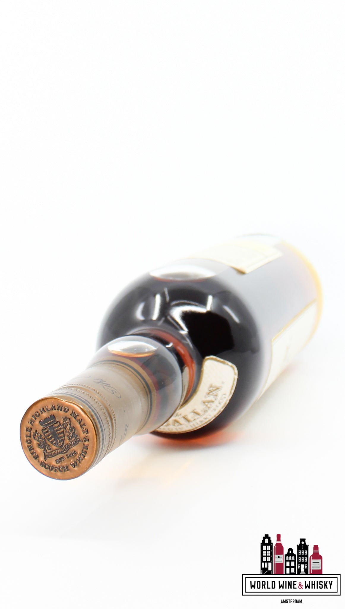 Macallan 12 Years Old Sherry Wood - Old bottling - Supplied for Duty Free only 43% 750ml - WORLD WINE WHISKY 