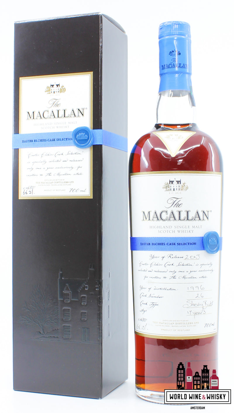 Macallan 17 Years Old 1996 2013 - Cask 26 - Easter Elchies Cask Selection 55.3% (1 of 386) - WORLD WINE WHISKY 