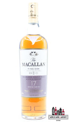 Macallan 17 Years Old - Fine Oak - Triple Cask Matured 43% (without the cardboard case) - WORLD WINE WHISKY 
