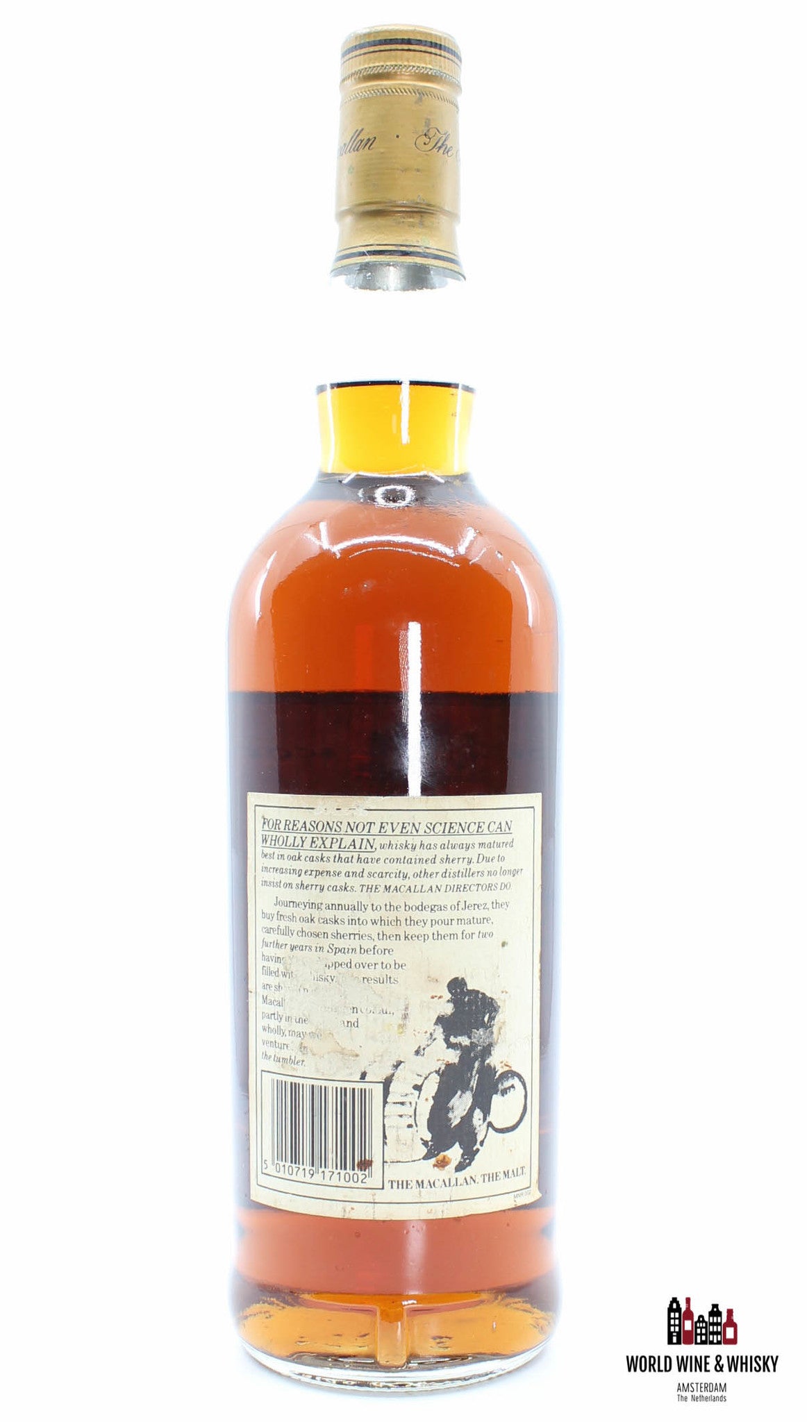 Macallan 18 Years Old 1973 1991 Sherry Wood 750ml 43% - WORLD WINE WHISKY 