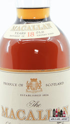 Macallan 18 Years Old 1973 1991 Sherry Wood - Giovinetti & Figli Milano, Italia 43% 750ml - WORLD WINE WHISKY 