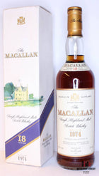 Macallan 18 Years Old 1974 1993 Sherry Wood Old Bottling 43% - WORLD WINE WHISKY 