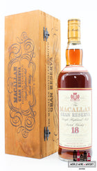 Macallan 18 Years Old 1980 1999 - Gran Reserva - Sherry Wood 40% - WORLD WINE WHISKY 