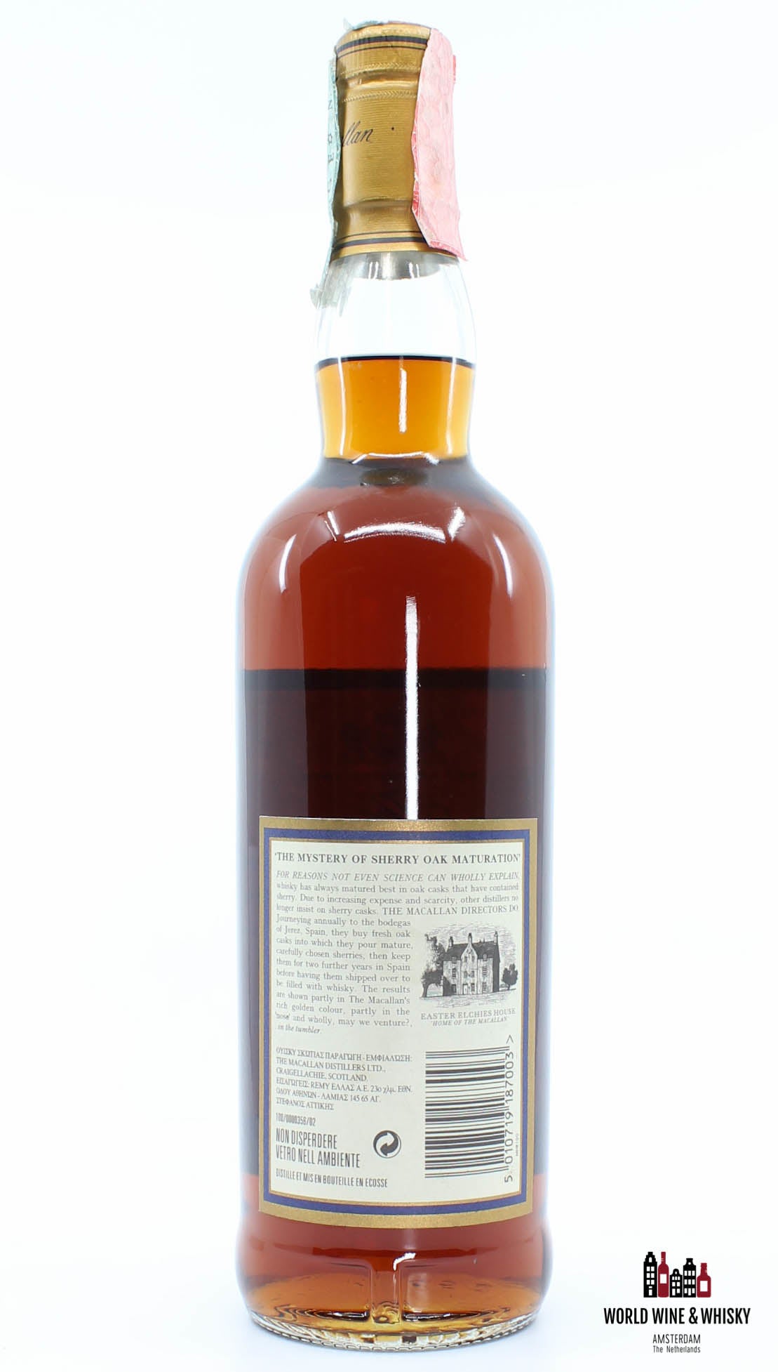 Macallan 18 Years Old 1982 2000 Sherry Oak Casks 43% - WORLD WINE WHISKY 