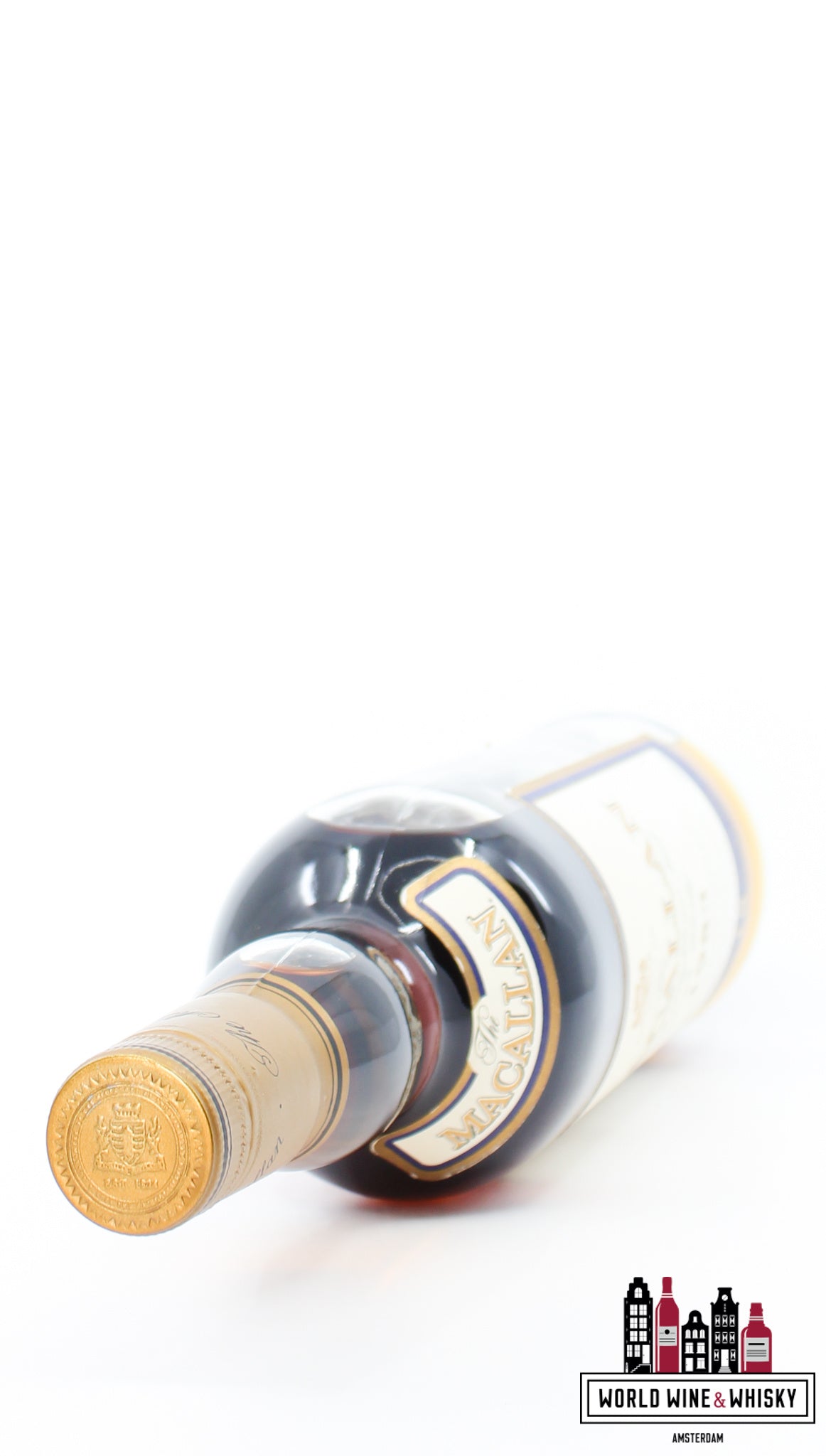 Macallan 18 Years Old 1983 2001 - Sherry Oak Casks - Vintage Release 43% (without the cardboard case) - WORLD WINE WHISKY 