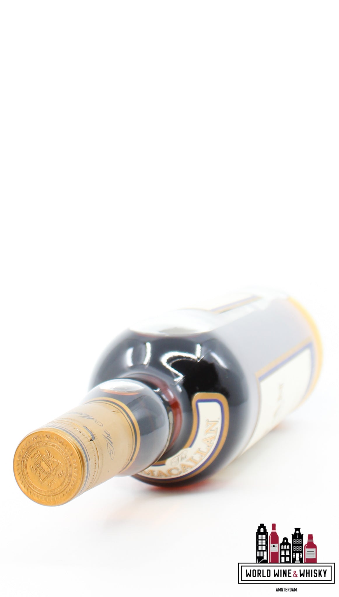 Macallan 18 Years Old 1984 2002 - Sherry Oak Casks - Vintage Release 43% (without the cardboard case) - WORLD WINE WHISKY 