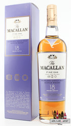 Macallan 18 Years Old - Fine Oak Triple Cask Matured 43% - WORLD WINE WHISKY 