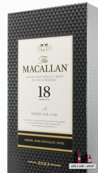 Macallan 18 Years Old - Sherry Oak Cask - Annual 2023 Release 43% - WORLD WINE WHISKY 