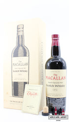 Macallan 1876 Replica - Bottled in 2003 40.6% (1 of 19800) - WORLD WINE WHISKY 