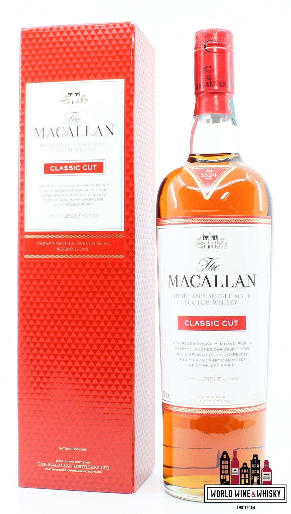 Macallan 2017 Classic Cut - Limited 2017 Edition 58.4% - WORLD WINE WHISKY 