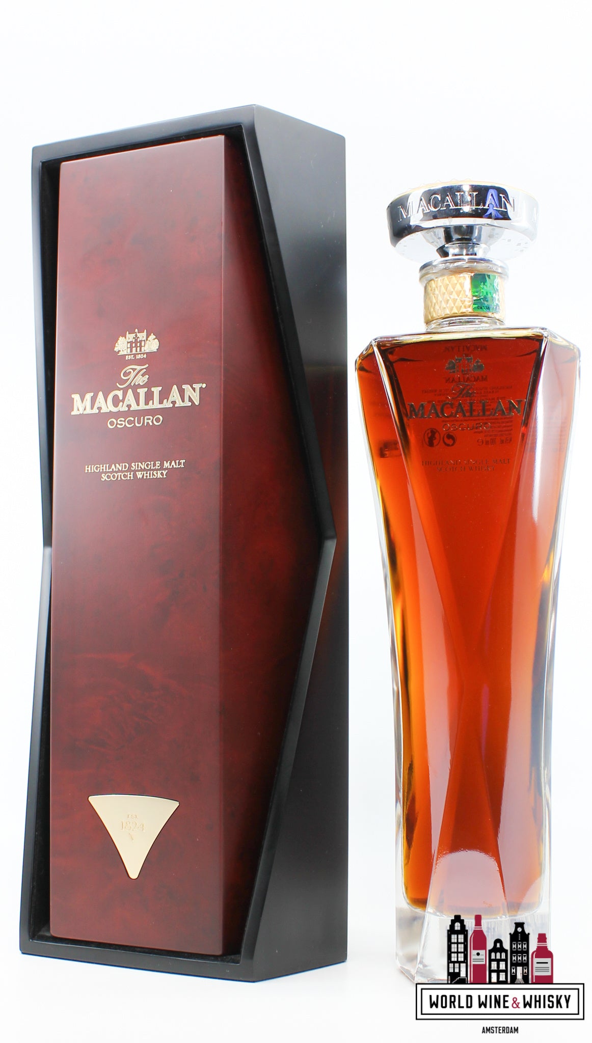 Macallan 2017 - Oscuro - The 1824 Collection 46.5% - WORLD WINE WHISKY 