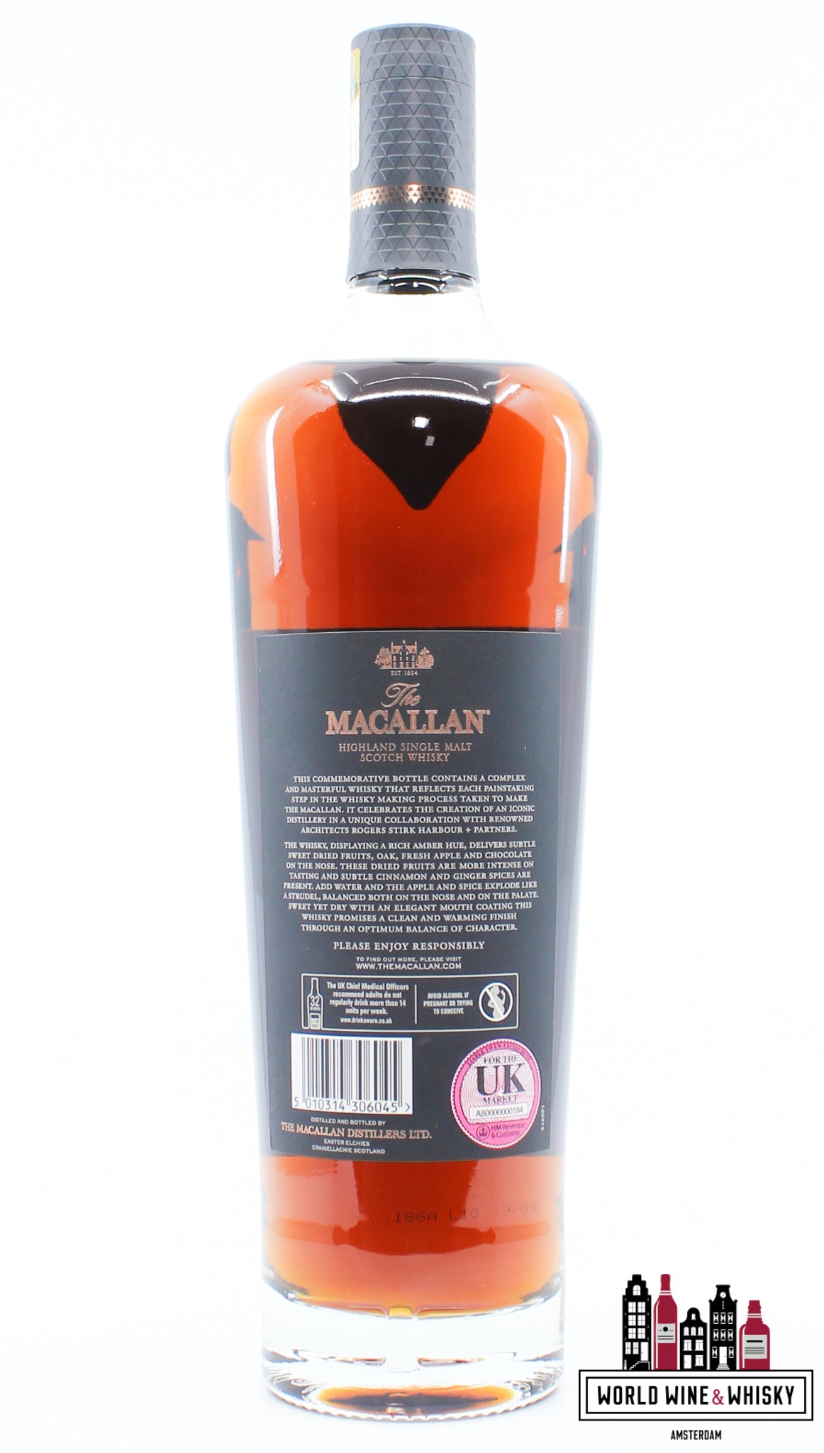 Macallan 2018 Genesis - Limited Edition 45.5% - Full Set (1 of 2500) - WORLD WINE WHISKY 