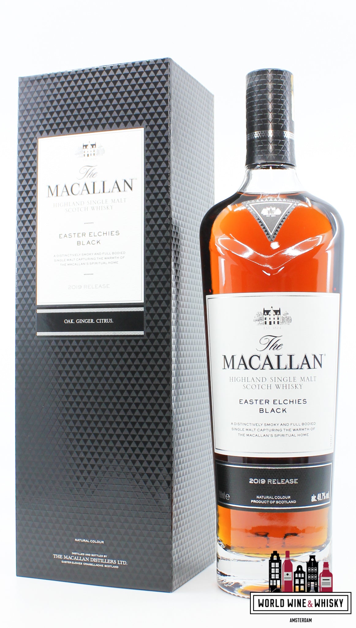 Macallan 2019 - Easter Elchies Black 49.7% - WORLD WINE WHISKY 