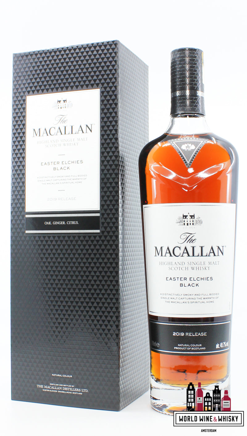 Macallan 2019 - Easter Elchies Black 49.7% - WORLD WINE WHISKY 