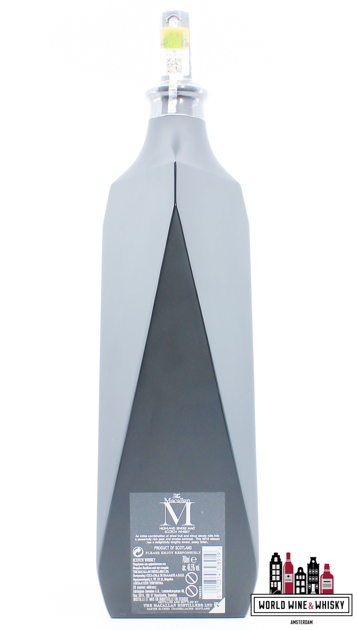 Macallan 2019 Release - M Black - 1824 Masters Series 46.5% (1 of 950) - WORLD WINE WHISKY 