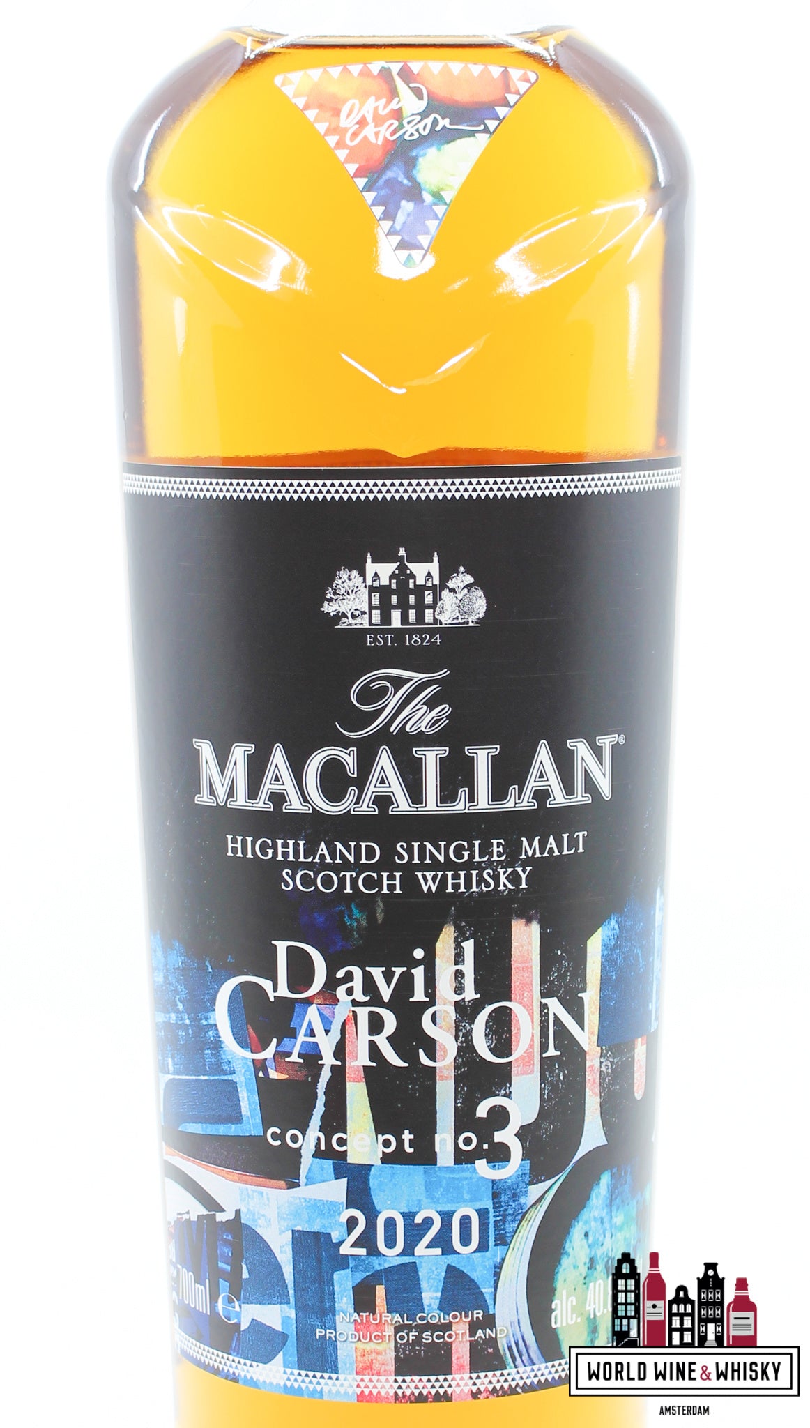 ウイスキー The Macallan David Carson 3 2020 The Macallan Concept Number 3 'David Carson' Single Malt Scotch
