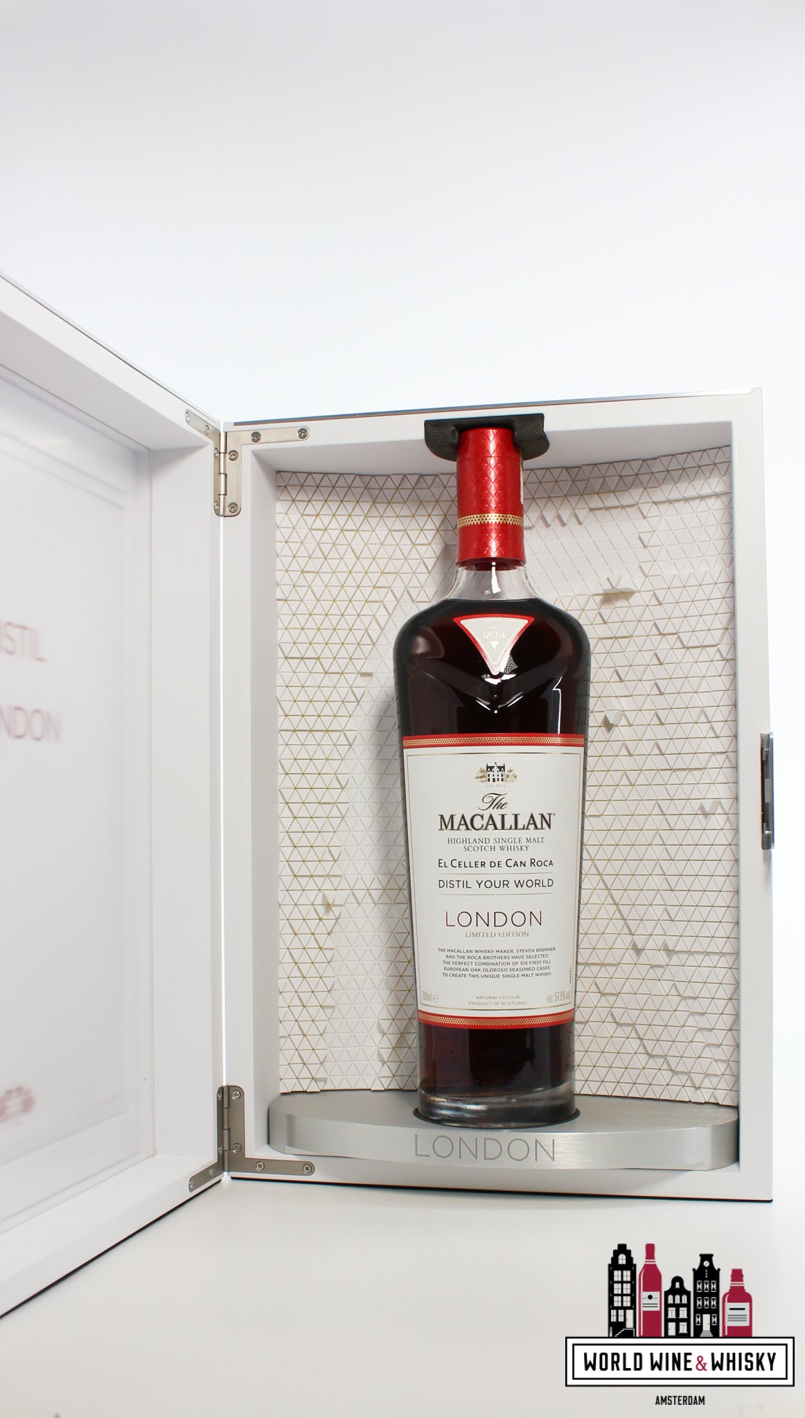 Macallan 2020 - Distil Your World - London Release - Limited Edition 57.5% (1 of 2000) - WORLD WINE WHISKY 