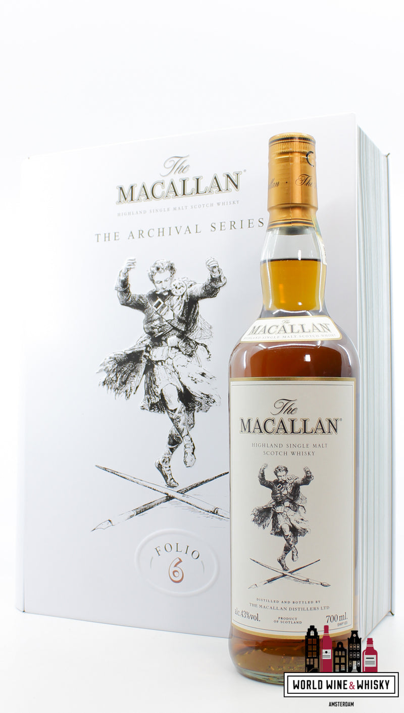 Macallan 2020 - The Archival Series - Folio 6 43% (1 of 3000) - WORLD WINE WHISKY 