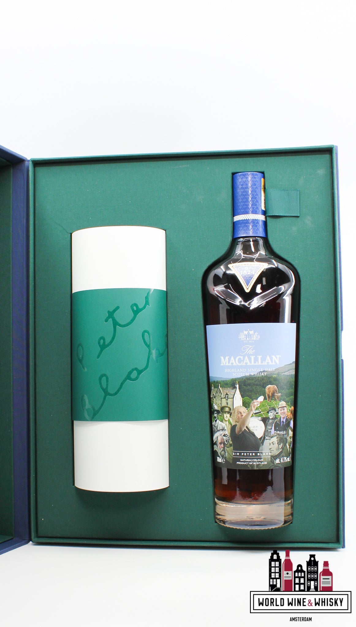Macallan 2021 - Sir Peter Blake - An Estate, a community and a Distillery 47.7% (new) - WORLD WINE WHISKY 