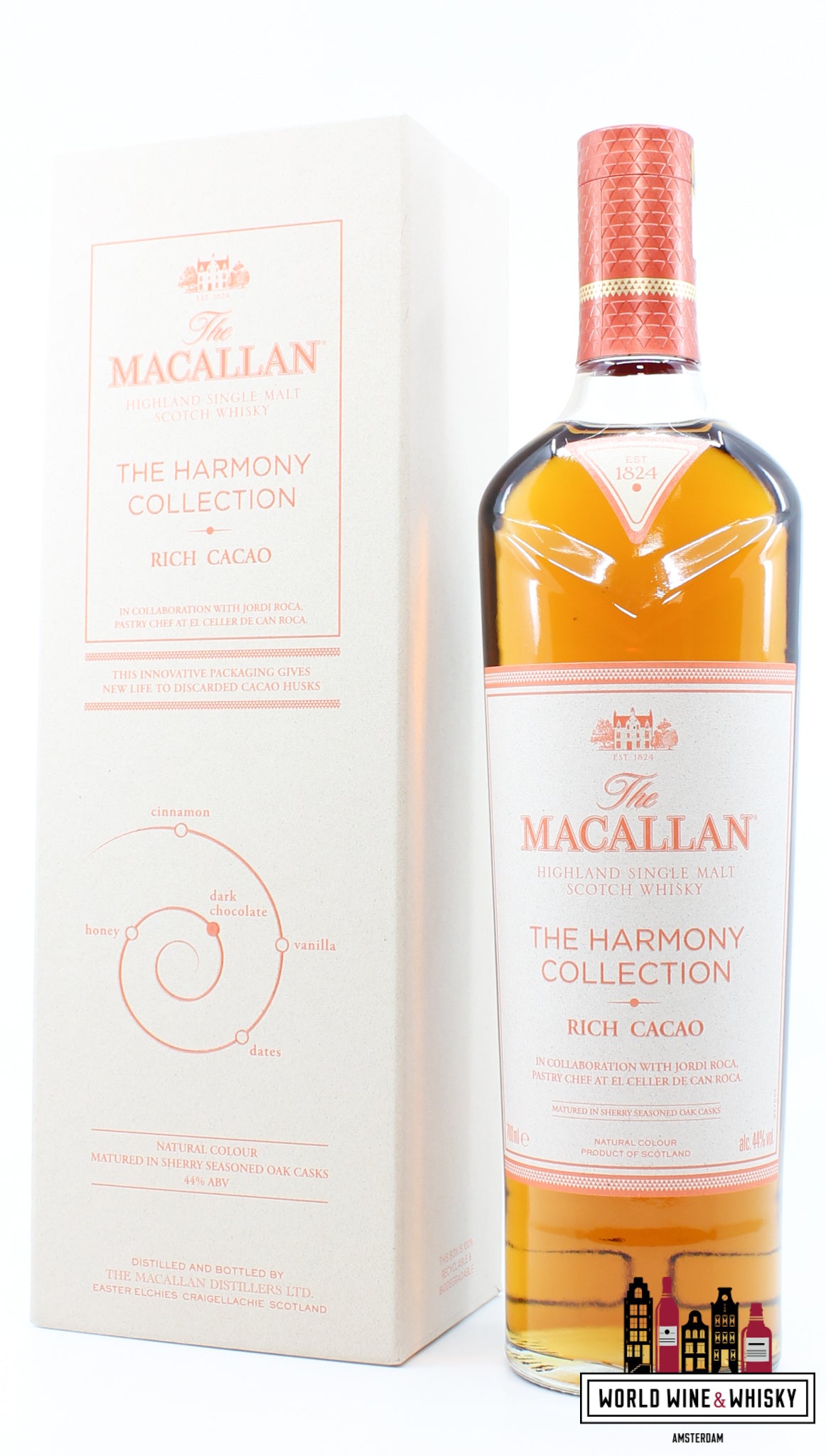 Macallan 2021 - The Harmony Collection - Rich Cacao 44% - WORLD WINE WHISKY 