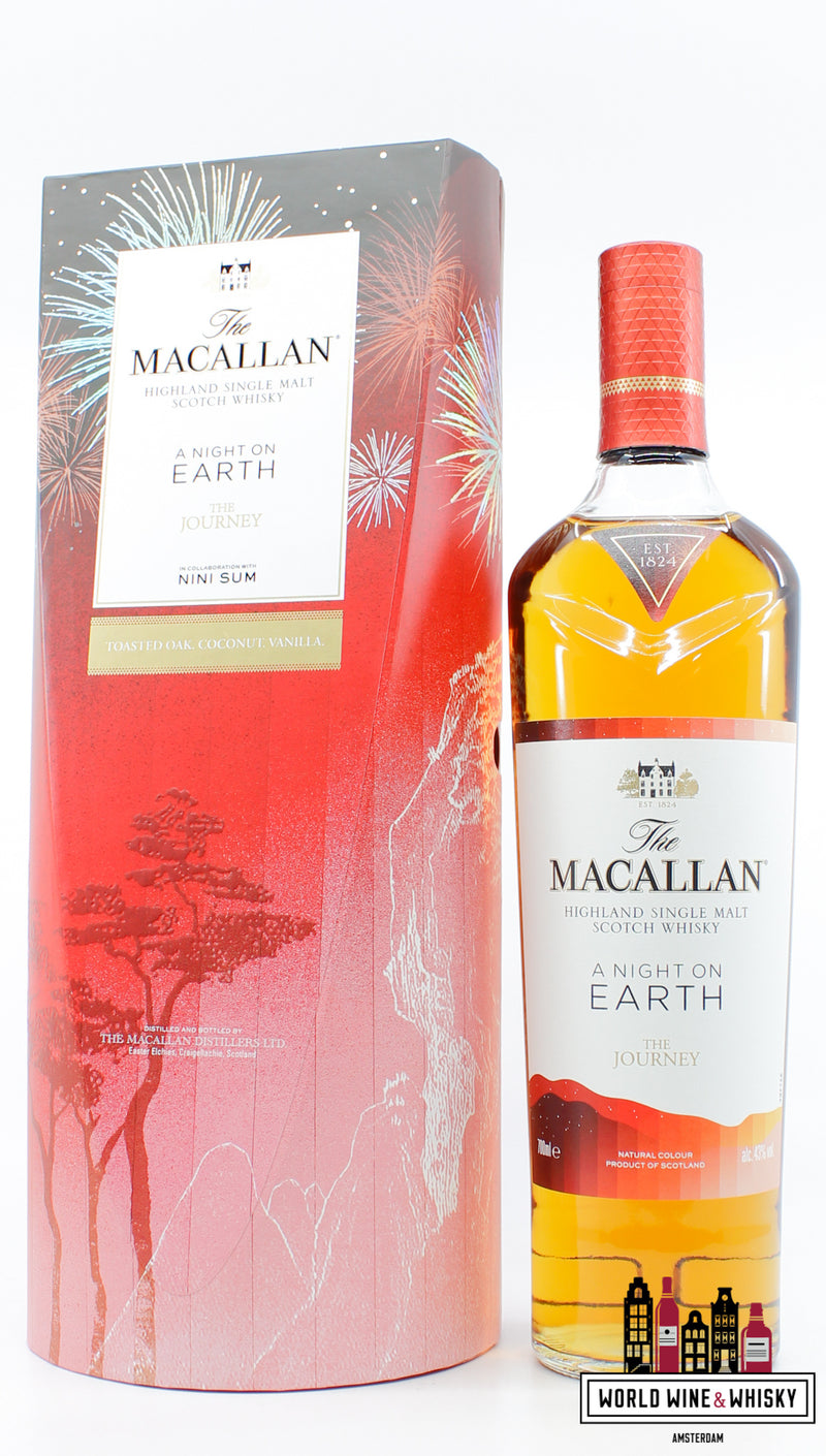 Macallan 2023 - A Night on Earth The Journey - Nini Sum 43% - WORLD WINE WHISKY 