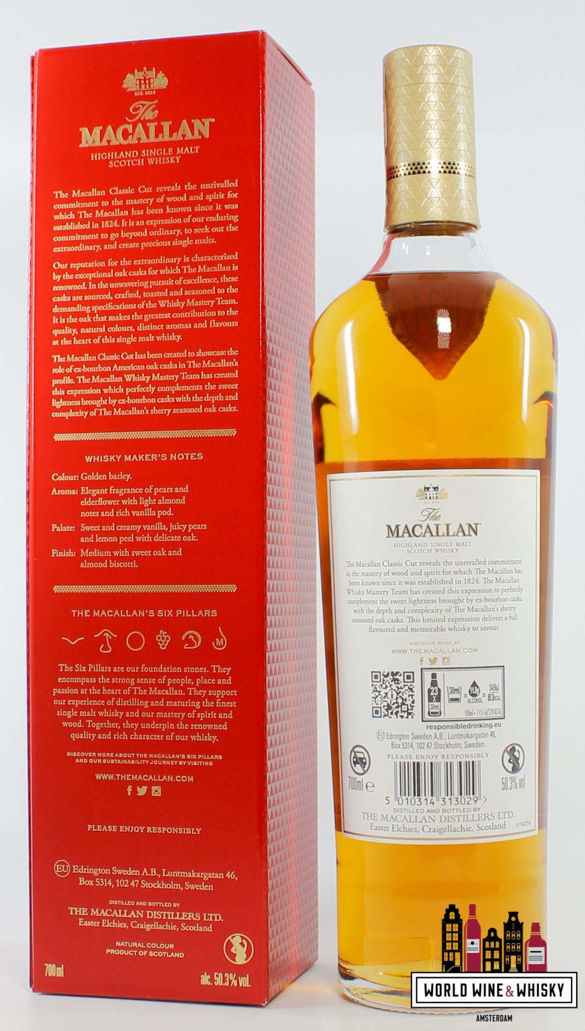 Macallan 2023 Classic Cut - Limited 2023 Edition 50.3% - WORLD WINE WHISKY 