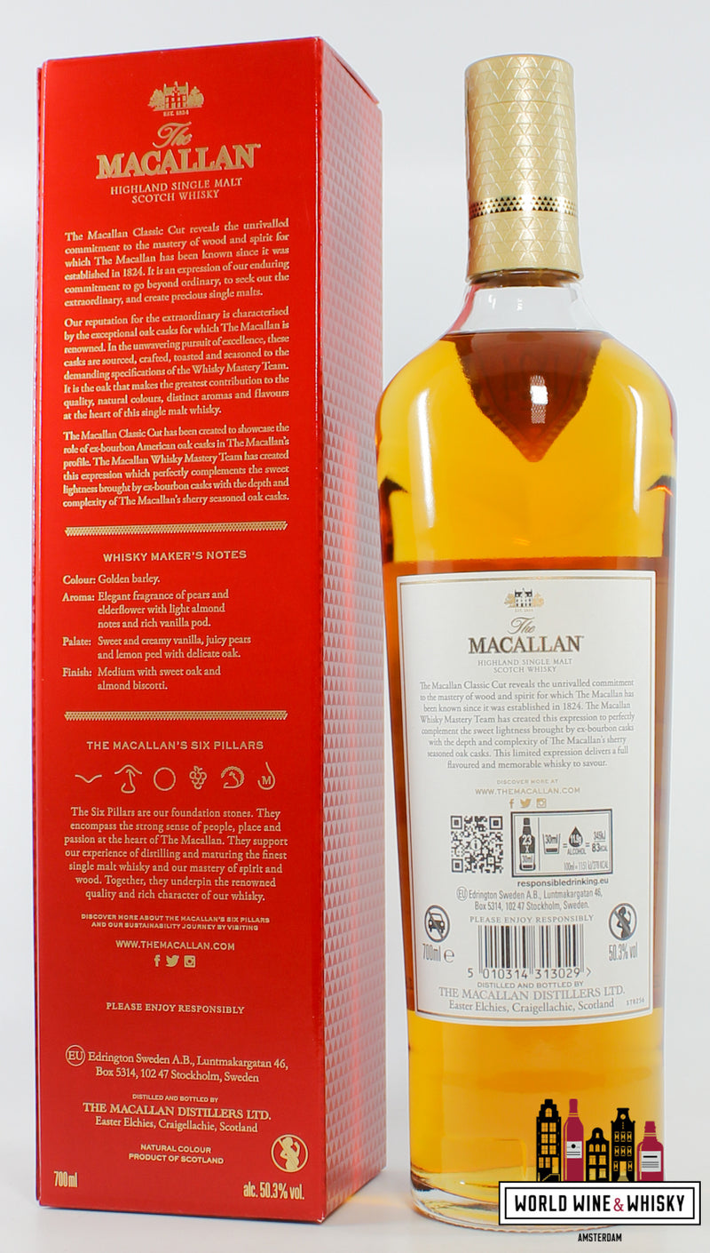 Macallan 2023 Classic Cut - Limited 2023 Edition 50.3% - WORLD WINE WHISKY 