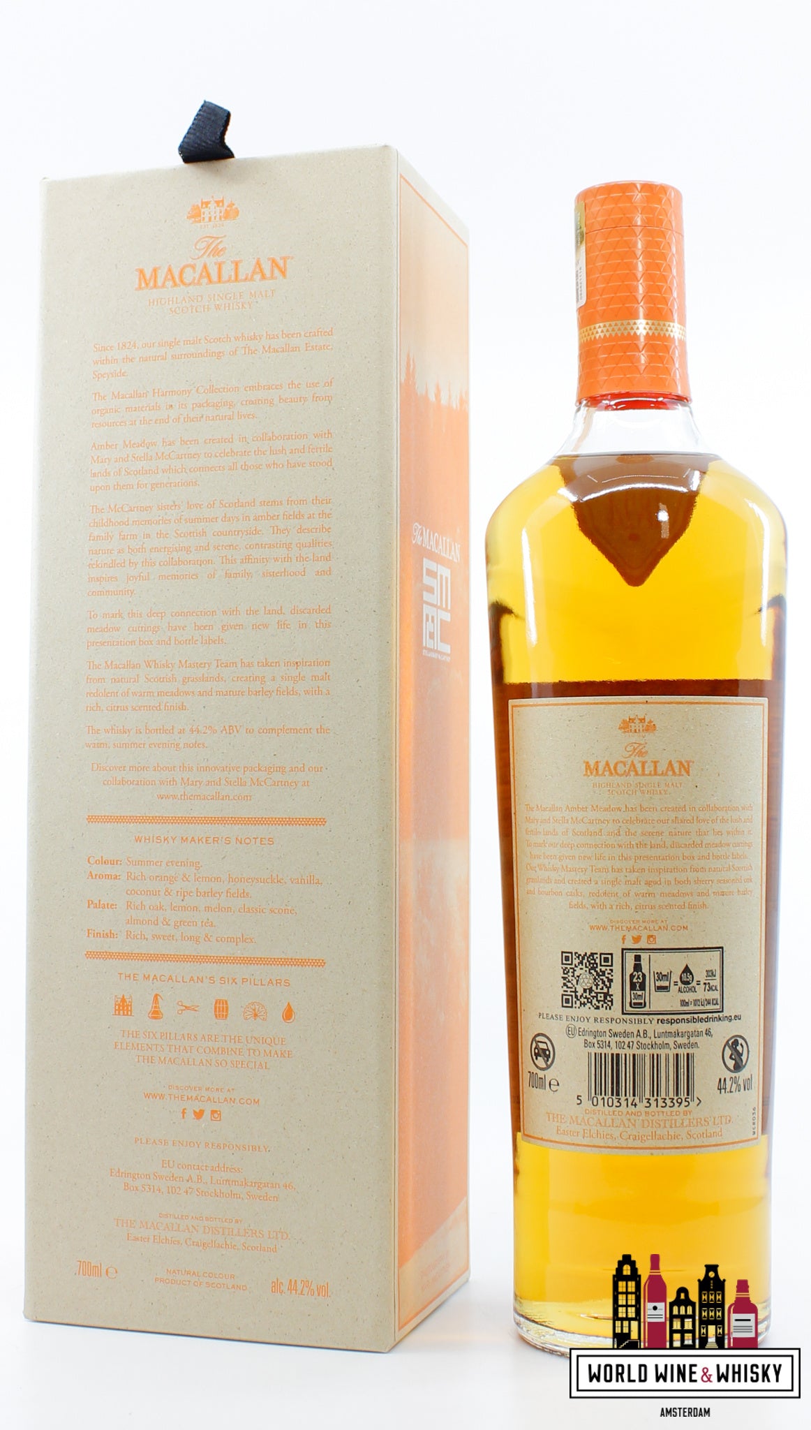 Macallan 2023 - The Harmony Collection - Amber Meadow - Third Release 44.2% - WORLD WINE WHISKY 
