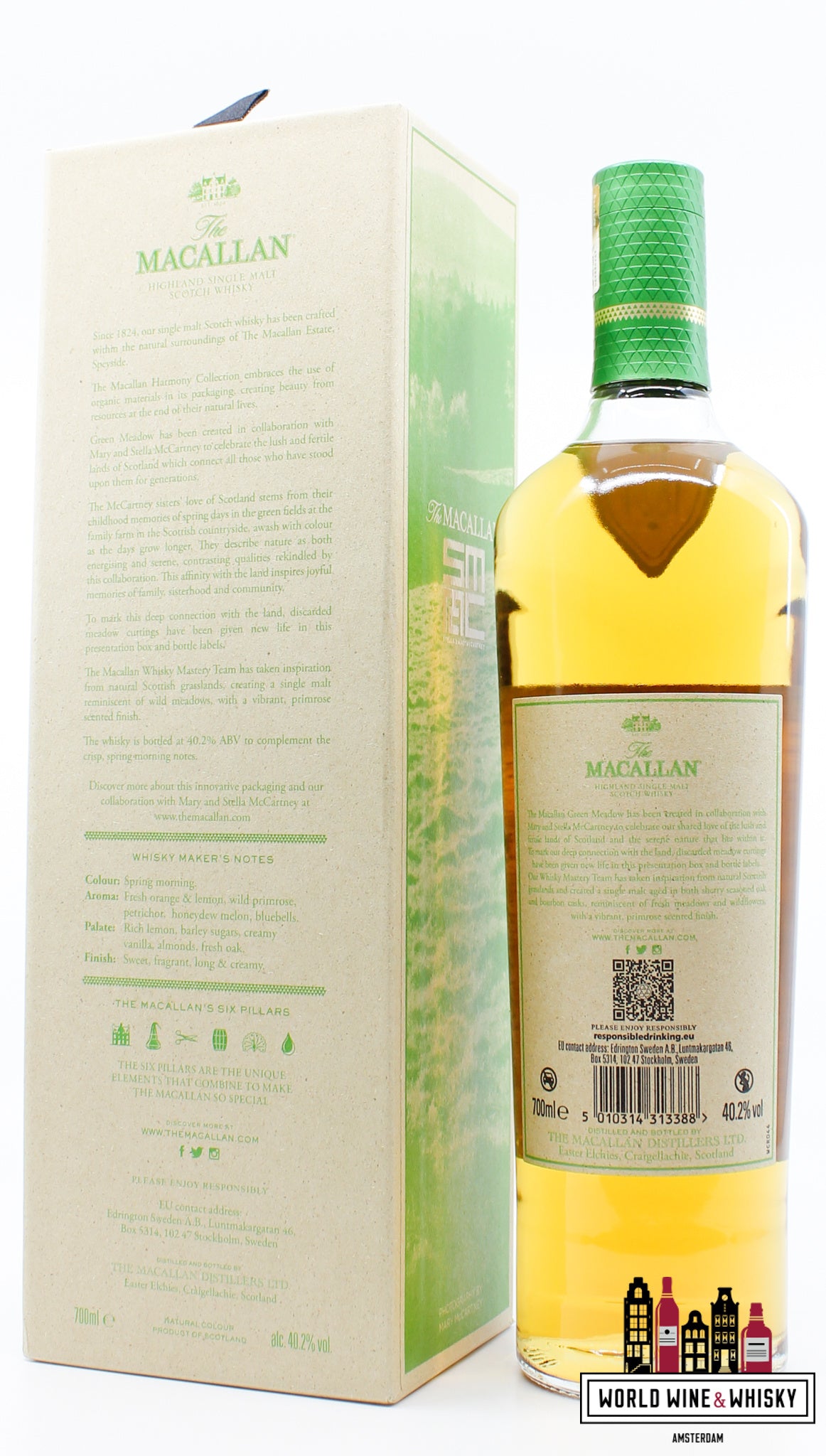 Macallan 2023 - The Harmony Collection - Green Meadow - Travel Exclusive 40.2% - WORLD WINE WHISKY 