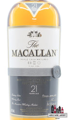 Macallan 21 Years Old 2011 - Fine Oak Triple Cask Matured 43% (In luxury wooden case) - WORLD WINE WHISKY 