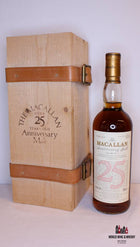 Macallan 25 Years Old 1968 1994 The Anniversary Malt 43% (in OWC) - WORLD WINE WHISKY 