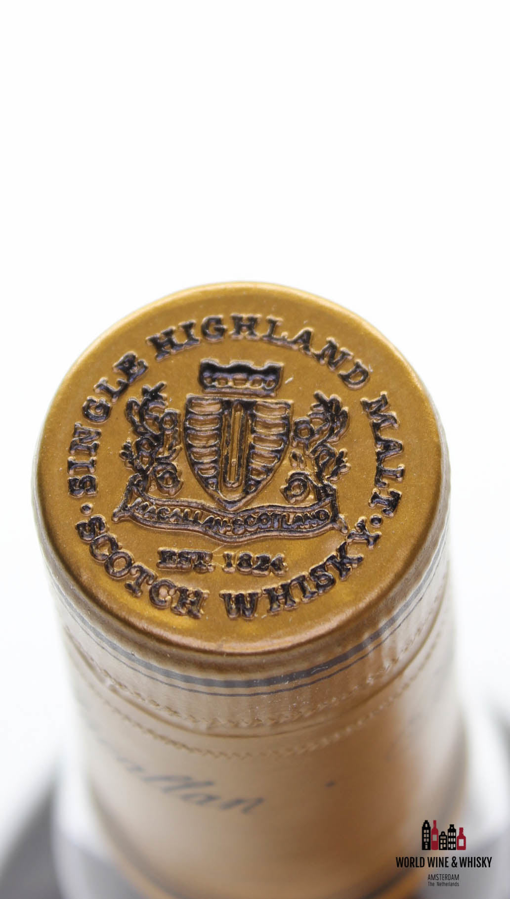 Macallan 25 Years Old 1972 1998 - The Anniversary Malt 43% 700ml (in OWC) - WORLD WINE WHISKY 