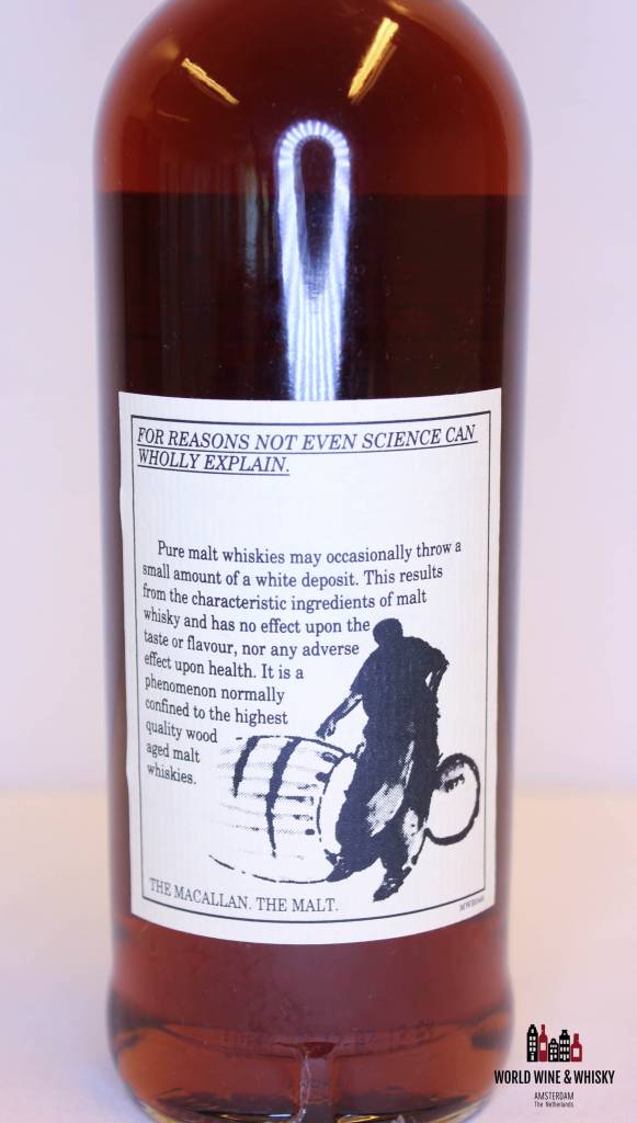 Macallan 25 Years Old 1972 1998 The Anniversary Malt 43% (without wooden box) - WORLD WINE WHISKY 