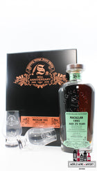 Macallan 25 Years Old 1993 2019 - 30th Anniversary - Signatory Vintage - Cask 13/1 48% (1 of 610) - WORLD WINE WHISKY 
