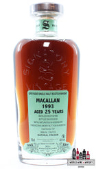 Macallan 25 Years Old 1993 2019 - 30th Anniversary - Signatory Vintage - Cask 13/1 48% (1 of 610) - WORLD WINE WHISKY 