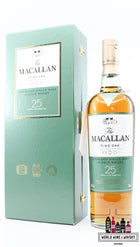 Macallan 25 Years Old 2008 - Fine Oak Triple Cask Matured 43% (in luxury case) - WORLD WINE WHISKY 